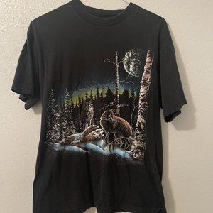 Vintage Wolf Shirt